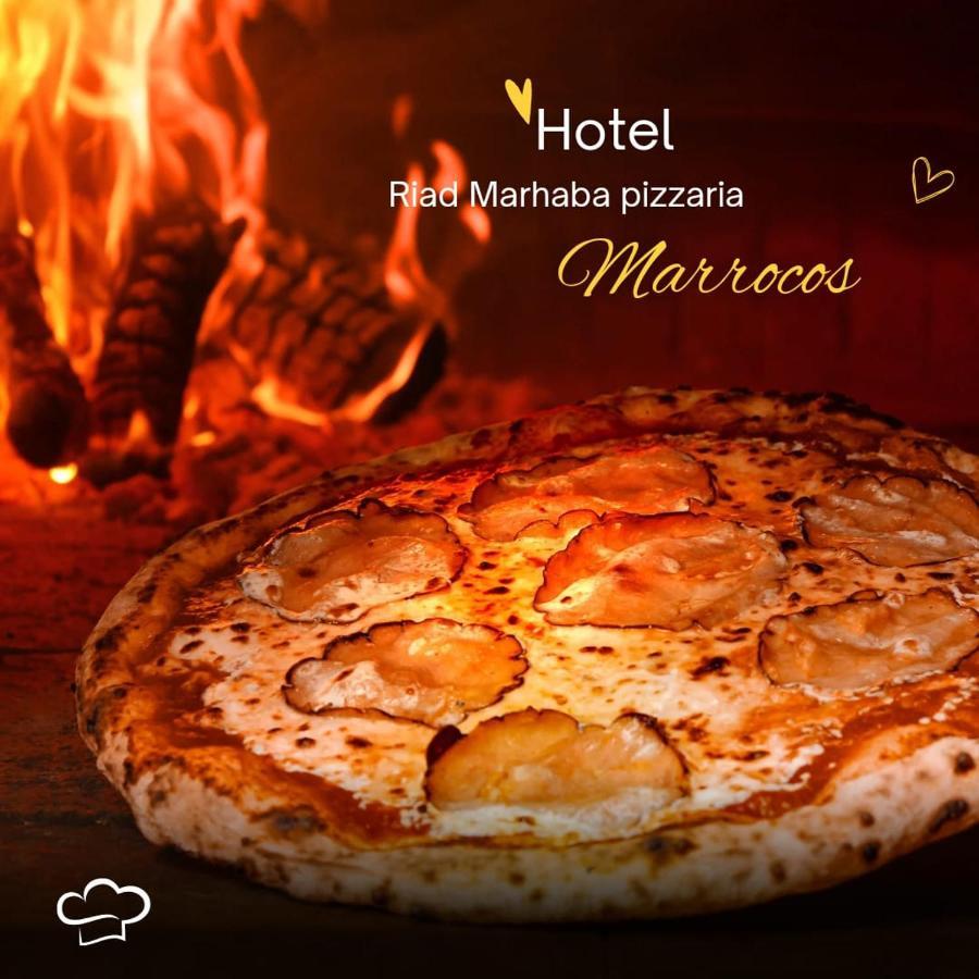 Hotel Riad Pizzeria Marhaba Akhendachou n'Ait Ouffi Exteriér fotografie