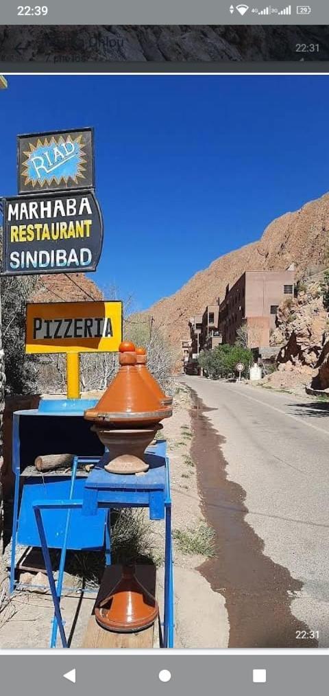 Hotel Riad Pizzeria Marhaba Akhendachou n'Ait Ouffi Exteriér fotografie